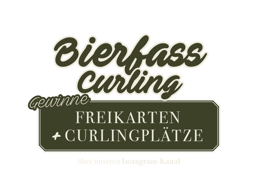 Icetigers Bierfasscurling